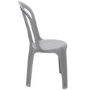 Ver imagem 6 de Conjunto 2 Cadeiras Bistrô de Plástico Polipropileno Atlântida - Tramontina 92013 - Cinza 92013/210