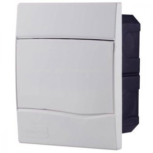Quadro de Distribuição de Embutir 5 Din ou 3 Nema