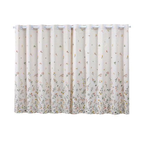 Cortina Cozinha Athenas Olga Florencia 3,20m x 1,20m p/ Varão Dohler