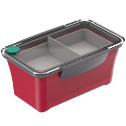 Marmita Pote Fit Urbana Tekcor 900 Ml Soprano Trava Vermelha - 1