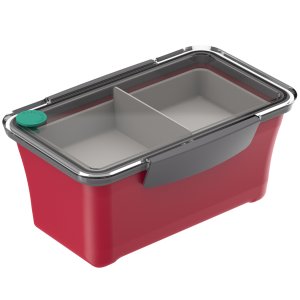 Marmita Pote Fit Urbana Tekcor 900 Ml Soprano Trava Vermelha