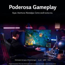 Smart TV 48 Polegadas LG 4K OLED48C2 Evo 120Hz G-Sync FreeSync HDMI ThinQ Google Alexa - 10