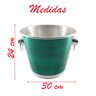 Kit 2 Baldes De Gelo Para Cerveja Em Alumínio 9 Litros - 2