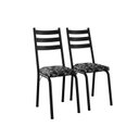 Ver imagem 5 de Conjunto Mesa 107x73cm Malva com 4 Cadeiras New Preto