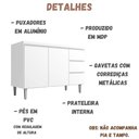 Ver imagem 5 de Balcão para Pia Andréia 100 Cm 2 Portas Branco Ajl