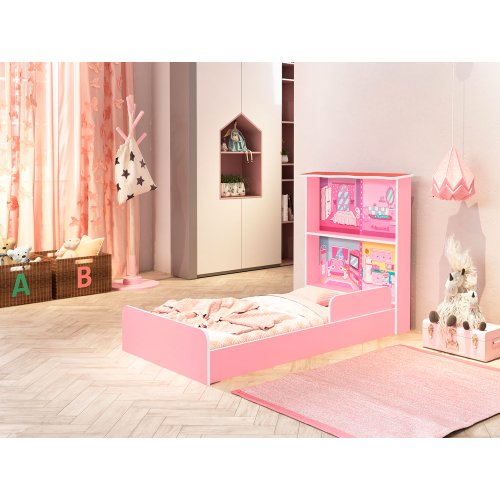 Cama Infantil Mini Cama Boneca Barbie Com Colchão em Promoção na