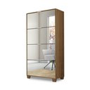 Ver imagem 2 de Sapateira Armário Multiuso Pequim com Espelho Ferrara Madeirado