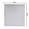 Persiana Pvc Trilho Metálico 180larg X 140alt - Branca - 2