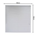 Ver imagem 2 de Persiana Pvc Trilho Metálico 180larg X 140alt - Branca