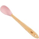 Ver imagem 6 de Conjunto 4 Utensílios 20cm Silicone Cabo Bambu Rosa Lyor Mini Cozinha Decoração
