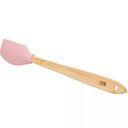 Ver imagem 4 de Conjunto 4 Utensílios 20cm Silicone Cabo Bambu Rosa Lyor Mini Cozinha Decoração