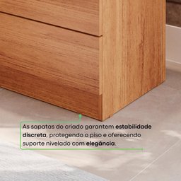 Mesa de Cabeceira Paris - Mais Móveis Cinamomo - 6