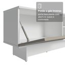 Ver imagem 6 de Rack para Tv até 80 Polegadas 218 Cm 2 Portas Branco/crema Vik Madesa