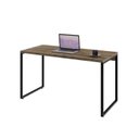 Ver imagem 1 de Conjunto com 10 Escrivaninhas Kuadra Estilo 135cm Industrial Carvalho Marrom