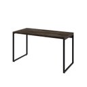 Ver imagem 4 de Conjunto com 10 Escrivaninhas Kuadra Estilo 135cm Industrial Carvalho Dark Marrom