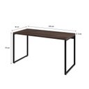 Ver imagem 6 de Conjunto com 10 Escrivaninhas Kuadra Estilo 135cm Industrial Nogal Marrom