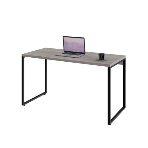 Conjunto com 10 Escrivaninhas Kuadra Estilo 135cm Industrial Snow Bege