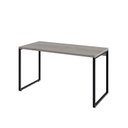 Ver imagem 4 de Conjunto com 10 Escrivaninhas Kuadra Estilo 135cm Industrial Snow Bege