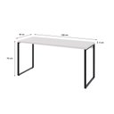 Ver imagem 6 de Kit com 10 Escrivaninhas Kuadra 150cm Estilo Industrial