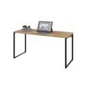 Ver imagem 1 de Conjunto com 10 Escrivaninhas Kuadra Estilo 150cm Industrial Carvalho Marrom