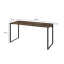 Ver imagem 6 de Conjunto com 10 Escrivaninhas Kuadra Estilo 150cm Industrial Carvalho Dark Marrom