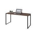 Ver imagem 1 de Conjunto com 10 Escrivaninhas Kuadra Estilo 150cm Industrial Nogal Marrom