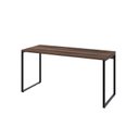 Ver imagem 4 de Conjunto com 10 Escrivaninhas Kuadra Estilo 150cm Industrial Nogal Marrom