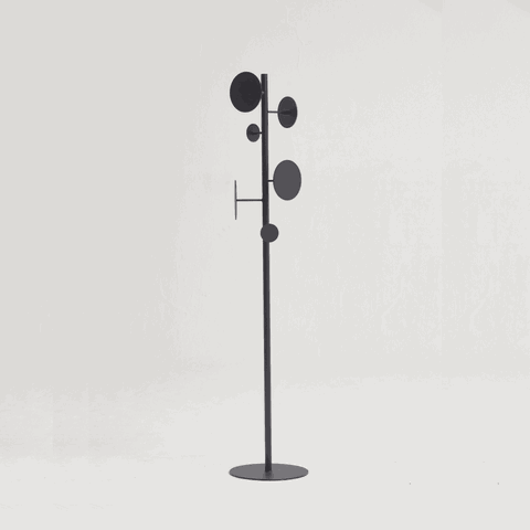 Cabideiro Bolla - Estrutura Aço Carbono