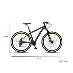 Bicicleta Colli Urbana Trilha Aro 29 Quadro 17 Freio a Disco Guidão Alumínio Kit Shimano Bike - 2