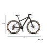 Bicicleta Colli Urbana Trilha Aro 29 Quadro 17 Freio a Disco Guidão Alumínio Kit Shimano Bike - 2