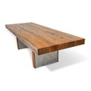 Ver imagem 5 de Mesa para Sala de Jantar 245x110cm Tampo Madeira Maciça Aviator 