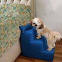Ver imagem 2 de Escada Pet para Cães e Gatos Teddy 3 Degraus Marinho