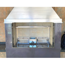 Churrasqueira Hotbox Parrilla Para Alvenaria - 1 Firebox + 2 Grelhas Argentina - 7