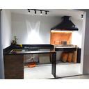 Ver imagem 3 de Churrasqueira Hotbox Parrilla para Alvenaria - 1 Firebox + 2 Grelhas Argentina