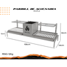 Churrasqueira Hotbox Parrilla Para Alvenaria - 1 Firebox + 2 Grelhas Argentina - 2
