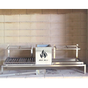 Ver imagem 5 de Churrasqueira Hotbox Parrilla para Alvenaria - 1 Firebox + 2 Grelhas Argentina