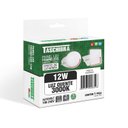 Ver imagem 2 de Painel LED Frameless Embutir 12W Quadrado 3000K Taschibra