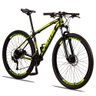 Bicicleta Aro 29 Quadro 19 Alumínio 27v Shimano Alivio Freio Hidráulico Vega Preto/Amarelo - - 1