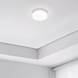 Painel LED Redondo Sobrepor Potência 18W Frameless Taschibra - 1