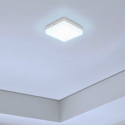 Painel LED Frameless Sobrepor 18W Quadrado 6500K Taschibra - 1