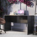 Ver imagem 3 de Mesa / Escrivaninha / Bancada / Aparador KA Estilo Bancada Sapatas Anti-umidade Cor Preto EJ