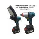 Ver imagem 1 de Kit Ferramentas 6x1 - Parafusadeira, Furadeira - Maleta