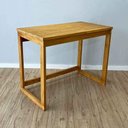 Ver imagem 5 de Mesa de Escritório Retangular Linea Nozes Madeira Pinus 96cm Nozes Artfactory Design