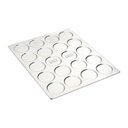 Ver imagem 1 de Assadeira para Pão de Hamburguer 20 Cavidades em Alumínio 58x70 Aph20 - Imeca