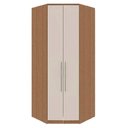 Ver imagem 1 de Guarda Roupa Modulado 2 Portas 2 Gavetas Canto Closet 234cm Setiba Plus Carvalho/palha