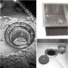 Cuba Cozinha Dupla Goumert Aço Inox Escorredor Luxo Lava Louça Alimentos Limpa Pia Balcao Bancada Ar - 11