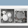 Cuba Cozinha Dupla Goumert Aço Inox Escorredor Luxo Lava Louça Alimentos Limpa Pia Balcao Bancada Ar - 12