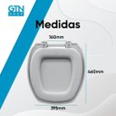 Ver imagem 5 de Assento Sanitário Almofadado Thema Durin Branco