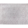 Tapete Sala 200x250 Alto Relevo Realce Eden 51 Cinza Prata - 2