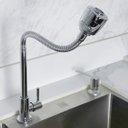 Ver imagem 2 de Torneira Cozinha Gourmet Bancada/mesa Cromada Flexível 1/4